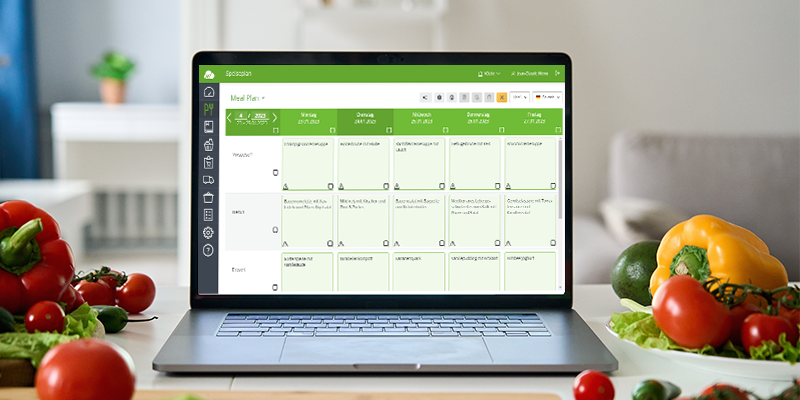 Cloud Menu Laptop